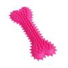 Venta al por mayor de fábrica juguete para perro mascota perro resistente a mordeduras TPR hueso de amor molienda de dientes limpieza de dientes hueso de simulación suministros de juguete