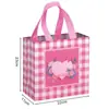 Nueva Bolsa de Regalo para el Día de San Valentín Bolso Pequeño Rosa No Tejido Bolsa para Empaque de Regalo de Perfume Cosméticos Lápiz Labial