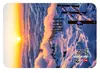 Ímã de geladeira de vidro com paisagem da Montanha Changbai em Jilin, adesivo magnético com foto de paisagem da montanha nevada e nascer do sol no Tianchi, produto cultural e criativo para decoração de casa