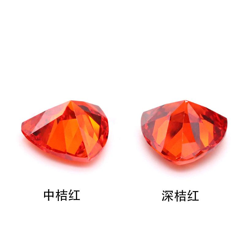 肥三角桔红锆石