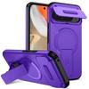 Adequado para Google Pixel11Pro Tengfei Capa Magnética para Celular, Pixel10Pro Suporte, Pixel9A Capa Protetora