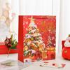 Saco de Presente de Exportação Transfronteiriça de Natal Artesanato com Pó de Hot Stamping Saco de Embalagem de Presente de Natal Saco de Presente Grande
