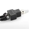 Conector de red RJ45 Gigabit con cabezal tripartito blindado serie uno-dos conector metálico categoría cinco categoría seis cable de red de ocho hilos