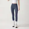 Calça de Yoga Feminina Cintura Alta Levanta Bumbum Cintura de Gel Pêssego Tamanho Grande Justa Calça Fitness Calça Esportiva de Micropressão Leggings para Corrida