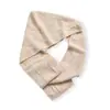 Chapéu de caxemira para mulheres 100% caxemira Temporada Outono e Inverno Proteção contra o frio Proteção de orelha versátil Cor sólida Tricotado Chapéu-cachecol dois em um