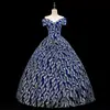 Suministro Transfronterizo de Vestidos de Novia 2026 Europeos y Americanos Nupciales Hombros Descubiertos Vestido de Bola Vestidos de Presentación Comercio Exterior Faldas Abullonadas Suministro
