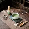 Conjunto de Chá Matcha em Caixa Colorida, Conjunto de Chá Estilo Japonês, Tigela Japonesa para Matcha com Bico, Atacado de Caixa de Presente