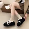 Zapatos Birkenstock Cómodos de Piel Sintética, Perezosos, Forrados, Cálidos, Modernos, Suela Gruesa 2026 para Mujer, sin Cordones, Versátiles, Zapatos de Algodón para Otoño/Invierno