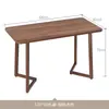 Juego de Mesa y Sillas Casual para Bocadillos y Recepción, Adecuado para Apartamentos, Cafeterías de Té de Leche, Oficinas de Ventas y Restaurantes de Fideos; Incluye Mesa Redonda y Mesas Cuadradas Pequeñas