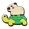 Novos Encantos para Sapatos de Furo Capivara, Clipes de Sapato Cartoon de Capivara Fofos, Acessórios para Sapatos de Borracha Macia PVC, Decorações de Sapato DIY