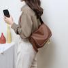 Bolsas Atacado Nova Moda Bolsa Transversal Luxo Leve Grande Capacidade Versátil Bolsa de Ombro Axilar Couro Genuíno Bolsa Feminina