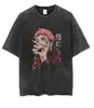 Tamaño Europeo Transfronterizo Hanma Baki el Luchador Gimnasio Camiseta de Anime para Hombre_Yyt