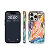 Graffiti de Cera Adecuado para Apple 17Promax Dibujo Animado Lindo Lente de iPhone16Pro Cobertura Total 15 Nuevo Estilo 1