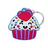 Llavero de PVC de Dibujos Animados Anime Creativo en Stock Transfronterizo Lindo Colgante de Accesorio para Bolso Anillo de Llave Regalo
