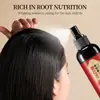 Versión en Inglés Transfronteriza de Azafrán, Ganoderma Negro y Polygonum Multiflorum Spray para Cabello Negro Spray para el Cuidado del Cabello Comercio Exterior Mayorista