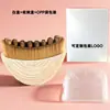 Cepillo Linfático, Pincel para Contorno, Cepillo para Masaje Facial, Herramienta para Definir la Mandíbula, Herramienta para Aliviar la Fatiga, Cepillo Gua Sha para Cuidado de Ojos y Cuello