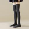 Calcetines para Mujer para Otoño e Invierno, Calcetines de Compresión para Pantorrilla, Fuerte Efecto Adelgazante, Compresión Ligera, No Aprietan, Moldeado Ligero, Calcetines de Algodón Hasta la Rodilla, Calcetines Largos