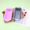 Suministro Directo Transfronterizo Molde de Silicona para Pastel Bandeja Rectangular para Hornear Pan Suministros para Hornear Caseros DIY Tostada Abrasivos