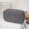 Bolsa de Almacenamiento de Accesorios Digitales de Doble Capa y Gran Capacidad, Bolsa de Almacenamiento para Disco U, Audífonos, Cable de Datos, Bolsa de Almacenamiento, Bolsa de Herramientas