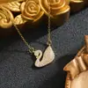 Colar de Diamante Microincrustado Estilo Europeu e Americano de Luxo Leve para Mulheres, Corrente de Clavícula Exquisita da Moda de Nicho, Joia de Alto Padrão Versátil e Elegante Novo Modelo