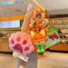 Chaveiro Autêntico Zootopia Coelho Policial Raposa Nick Gato Fofo Garra Boneca Casal Mochila Pequeno Pingente