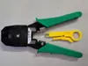 Pinzas de red de uso dual y triple para engarzar RJ45, pinzas pelacables de red y teléfono, herramientas de red