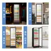 Refrigerador de una puerta Odaxin Supermercado Bar Congelador Comercial Gabinete vertical para conservación de alimentos frescos Vitrina refrigerada para bebidas