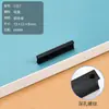 Venda Direta de Fábrica Alça de Liga de Alumínio Minimalista Moderno Formato Reto Fosco Puxador de Armário Guarda-Roupa Gaveta Puxador de Porta
