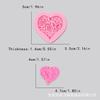Molde de silicona con diseño de peonía y rosas para decorar tartas de San Valentín, chocolate, herramientas para hornear