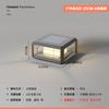 Luces Solares para Pilares de Portón, Luces para Postes de Valla, Luces Solares para Pilares de Portones de Villas, Luces Solares para Pilares de Patios y Jardines Exteriores, Luces para Patios