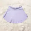 Ropa de Práctica de Baile para Niñas Nylon Maillot de Baile Falda de Hoja de Loto Verde Aguacate Niña de Ballet Falda de Cintura Alta
