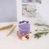 Sabonete Personalizado OEM Flor de Rosa e Glicínia Sabonete Artesanal Processo a Frio Limpeza e Hidratação Sabonete Lembrança Sabonete com Óleo Essencial