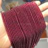 Jingde Joias 7A Granadas Naturais Contas Soltas Feito à Mão Pulseira DIY Contas Acessórios de Joias Contas Redondas Atacado