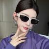 Gafas de Sol Retro Ojo de Gato Europeas y Americanas Sentido Avanzado para Mujer Cara Redonda Superficie Curva Moda 2025 Nuevas Gafas de Sol Anti-UV