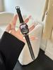 Pulseira para Iwatchs10 Couro Genuíno de Alta Qualidade Retrô Adequada para Apple Watch 98Se11 Geração Ultra Outono e Inverno Couro
