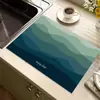 Serie Simple Moderna Esterilla Absorbente Drenante de Barro Diatomeas Cocina Estufa Encimera Fregadero Lavado de Platos Antideslizante Sin Lavado Posavasos