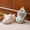 2026 Outono Novos Sapatos de Andador para Bebê Solado Macio Antiderrapante para Bebês Sapatos Estáveis para Meninos e Meninas de 0 a 1 Ano
