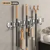 Gancho Clip para Mop Espesso, Suporte para Mop sem Furos, Gancho de Armazenamento para Mop de Banheiro, Clip Forte de Fivela para Vassoura