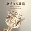 Taça de cristal vintage em relevo para sorvete e sobremesa, copo alto de vidro doméstico estilo europeu, alto valor estético
