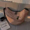 Bolsa de Lona Estilo Nuevo Cuadros 2026 para Empanadas de Gran Capacidad Cruzada Tote Versátil Casual para Hombro