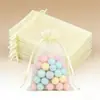 Bolsa de embalagem para sabonete artesanal, bolsa de rede com bolinhas perfumadas para sabonete, bolsa de rede respirável, bolsa de chifon, sachê, bolsa de sachê vazia, bolsa de rede