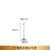 Soporte para Número de Mesa de Acero Inoxidable Clip para Tarjeta de Menú de Buffet Soporte para Tarjeta de Mesa Soporte de Mesa para Número de Mesa Soporte para Exhibición de Menú de Hotel y Banquete