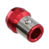 Boquilla de llenado de lote fuerte anillo magnético cabeza de lote más anillo magnético broca de destornillador de metal más posicionador magnético anillo magnético universal manguito de acero