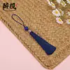 Exquisitas cuentas borlas pequeñas con sombrero borlas colgantes pequeñas nudo chino bolsas Hanfu marcapáginas accesorios venta directa de fábrica al por mayor