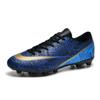 Calzado de fútbol para hombre de comercio exterior transfronterizo, calzado deportivo de fútbol para hombre, clavos rotos, calzado de entrenamiento de fútbol para estudiantes universitarios al aire libre.