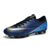 Zapatos de Fútbol Resistentes al Desgaste Transfronterizos para Adolescentes, Botines de Fútbol Transpirables, Tacos Largos y Tacos Rotos, Distribución al por Mayor