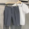 Pantalones Cortos de Traje Ropa de Verano para Hombre Pantalones Casuales para Hombre Pantalones para Niño Ropa Exterior de Verano Pantalones de Vestir de Negocios de Verano