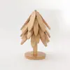 Árvore de Natal Bambu Isolamento Térmico Tapete Conjunto de Armazenamento Tapete Anti-Queimadura para Panelas e Tigelas Tapete de Mesa Moderno Simples