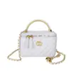 Bolso Pequeño Cuadrado Nuevo de Otoño e Invierno para Mujer, Bolso de Mano Versátil con Cadena Texturizada, Bolso de Hombro Cruzado Acolchado de Moda Estilo Pequeño Fragante