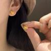 Nuevos Aretes Exquisitos Estilo Corte Estilo Chino Elegantes Elegantes Gancho para la Oreja Lujo Ligero Alta Gama Combinables Aretes Vintage Aretes para Mujer